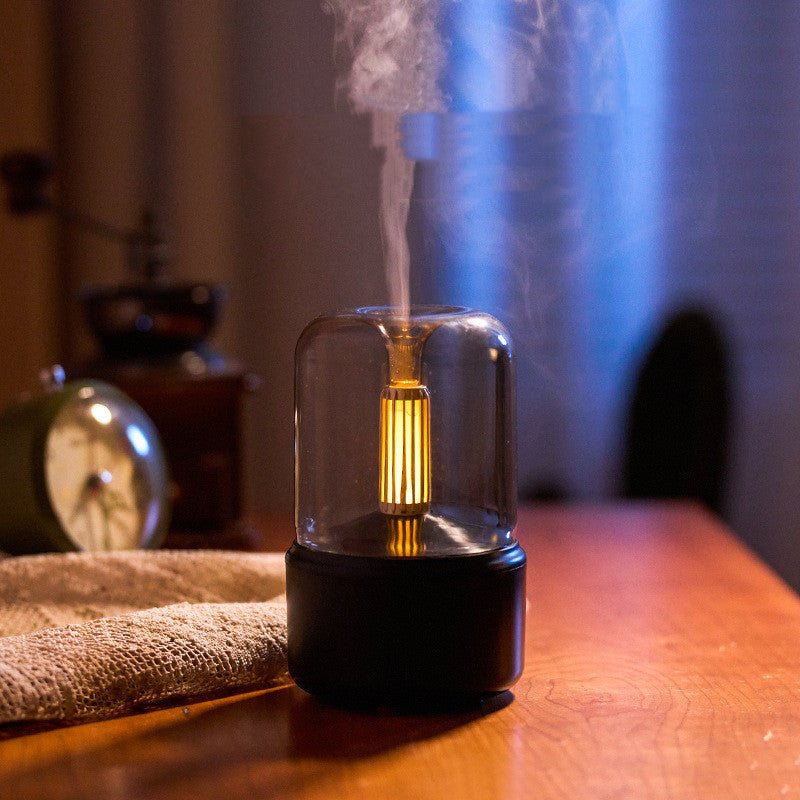 Atmosphere Light Humidifier - Candlelight Aroma Diffuser | AirFresh - Lumina Light