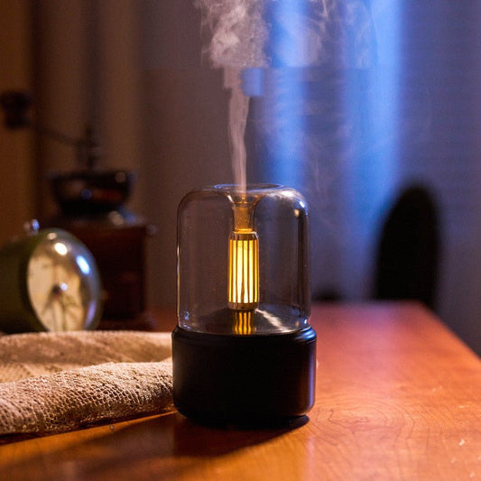 Atmosphere Light Humidifier - Candlelight Aroma Diffuser | AirFresh - Lumina Light