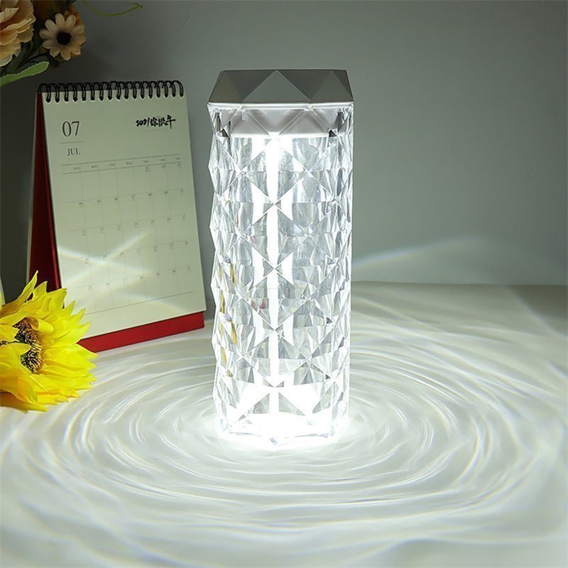 Crystal Lamp Air Humidifier - Color Night Light Touch Lamp | Home Decor Lights - Lumina Light