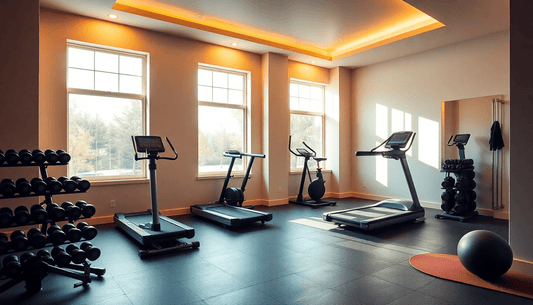 Choosing the Best Lighting for Your Home Gym - Lumina Light