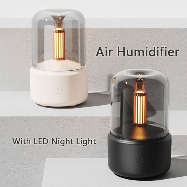 Atmosphere Light Humidifier - Candlelight Aroma Diffuser | AirFresh - Lumina Light