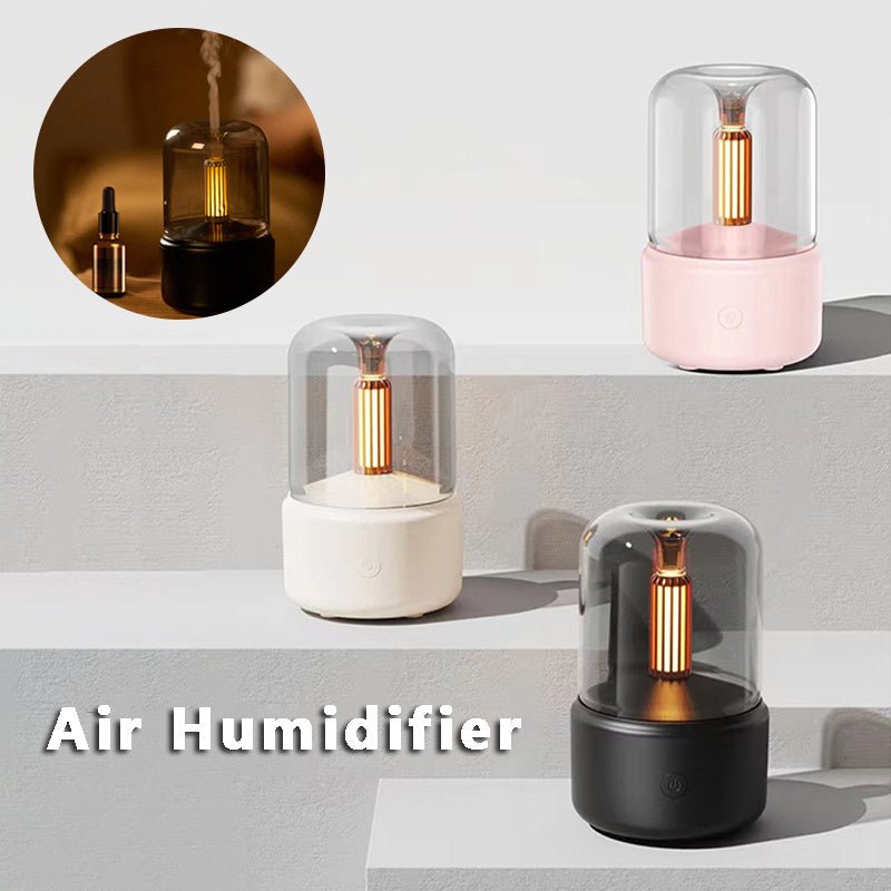 Atmosphere Light Humidifier - Candlelight Aroma Diffuser | AirFresh - Lumina Light