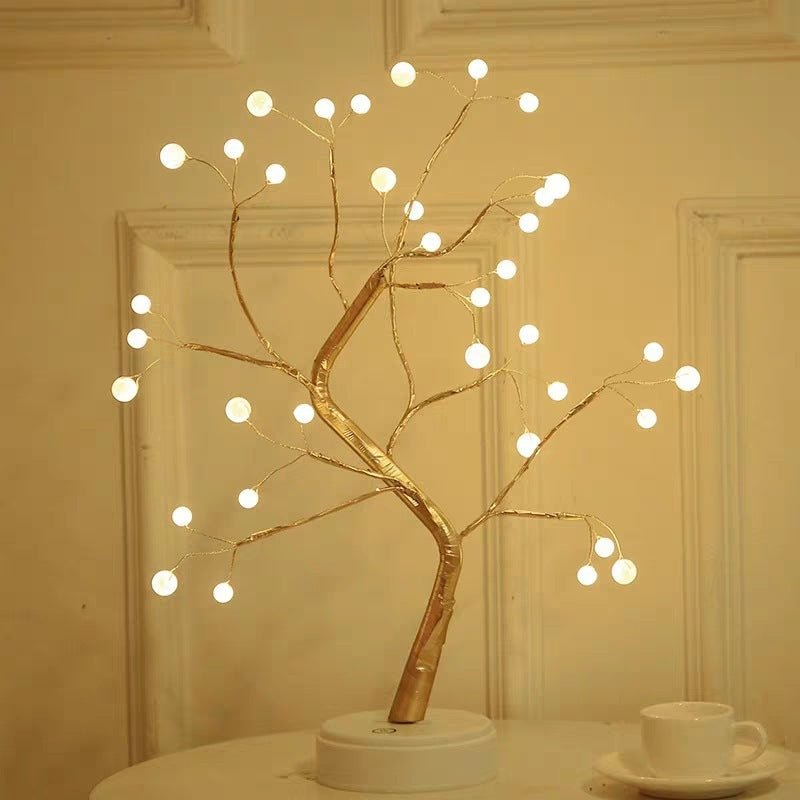 Copper Wire Tree Lights - Magical Bedroom Lighting | Lumina Décor - Lumina Light