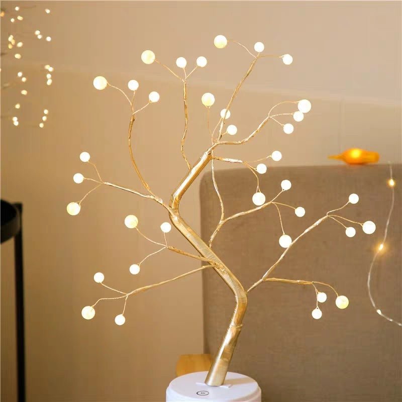 Copper Wire Tree Lights - Magical Bedroom Lighting | Lumina Décor - Lumina Light