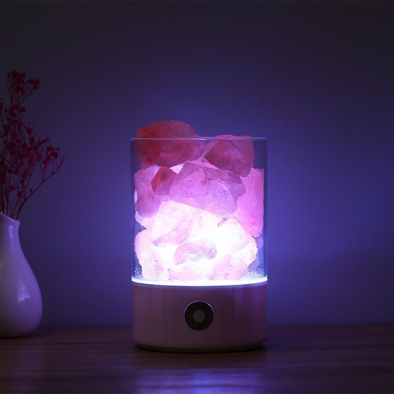 Himalayan Salt Lamp - USB Powered LED Light | Crystalight - Lumina Light