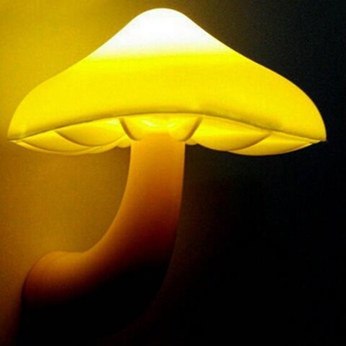 Mushroom Wall Socket Lamp: Warm White Glow for Your Room US Plug only - Lumina Light