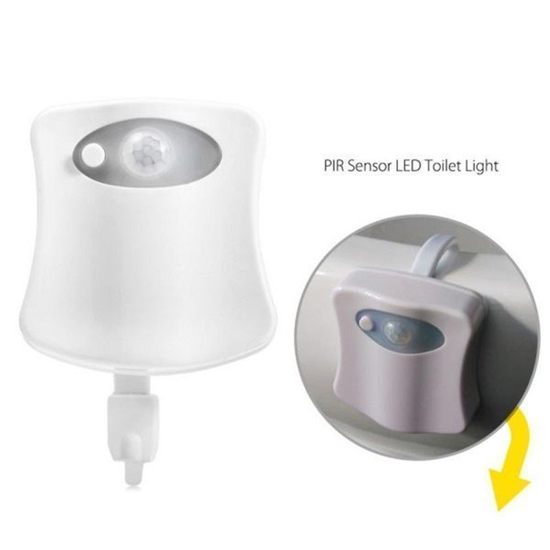 Nighttime Comfort: LED Toilet Induction Light - Lumina Light