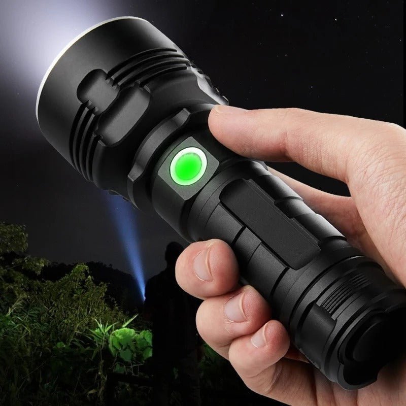 Rechargeable Super Bright LED Flashlight for Outdoor Use - Lumina Light