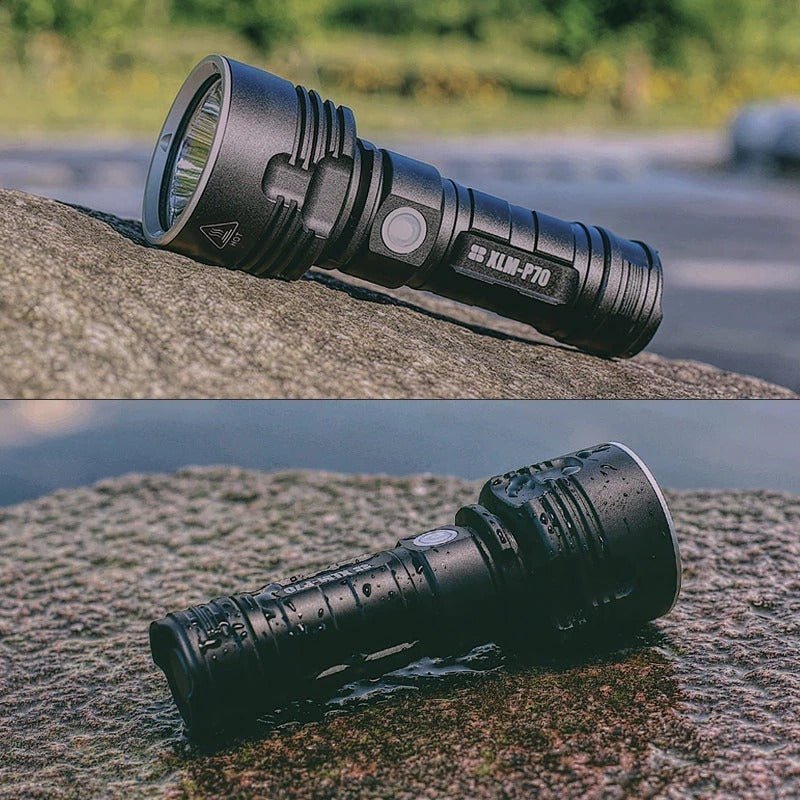 Rechargeable Super Bright LED Flashlight for Outdoor Use - Lumina Light