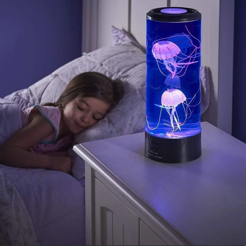 Relaxing LED Jellyfish Night Light for Any Mood - Lumina Light