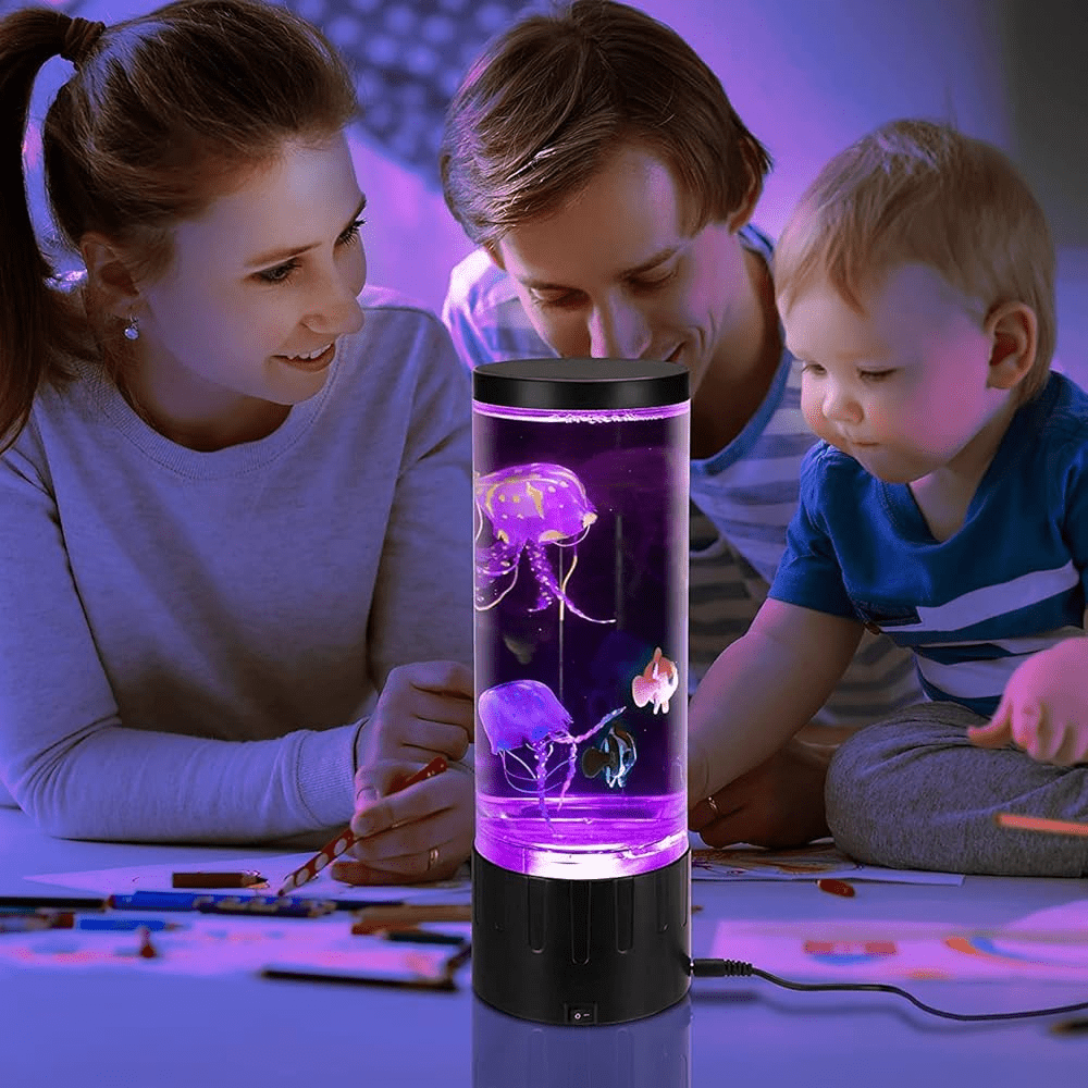 Relaxing LED Jellyfish Night Light for Any Mood - Lumina Light