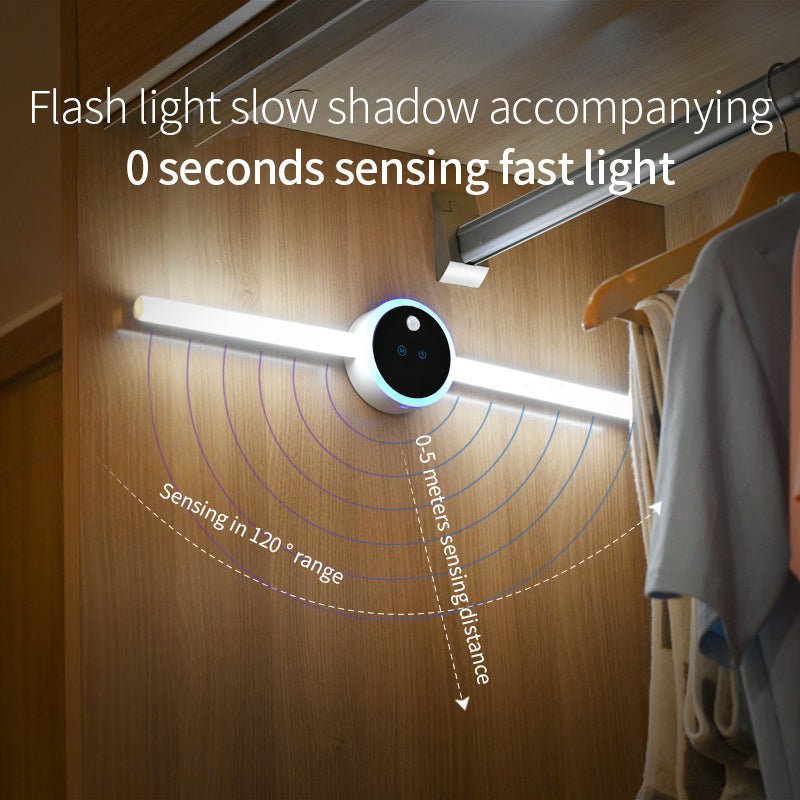 Smart Cabinet Light with Clock and Sensor Features - Lumina Light