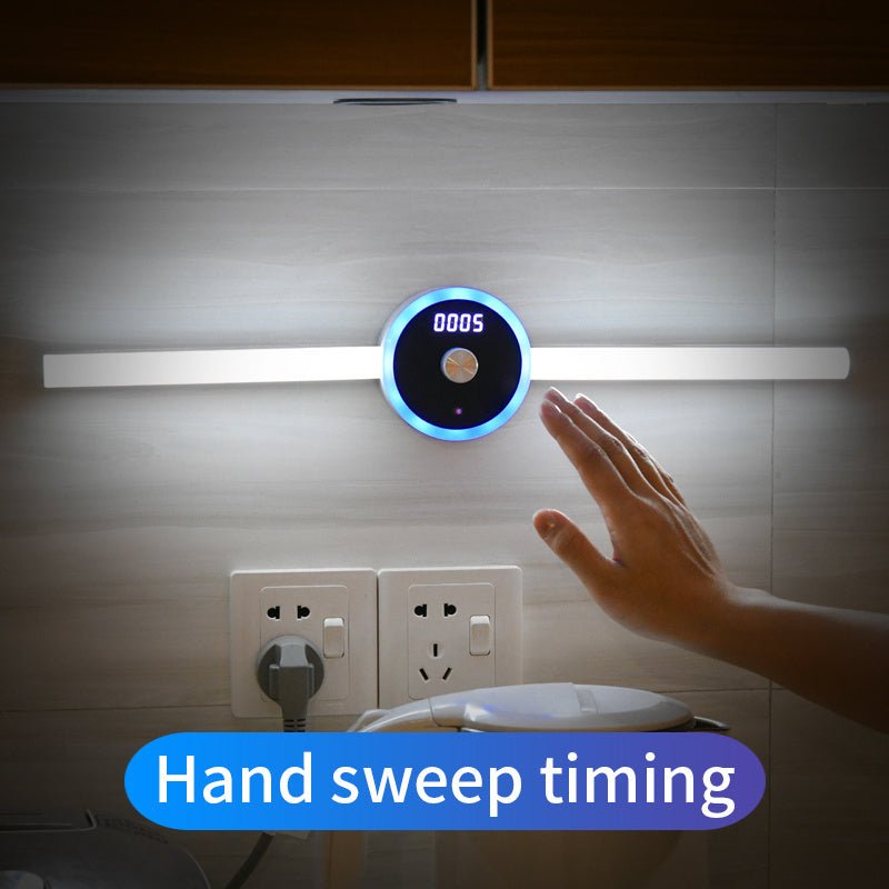 Smart Cabinet Light with Clock and Sensor Features - Lumina Light