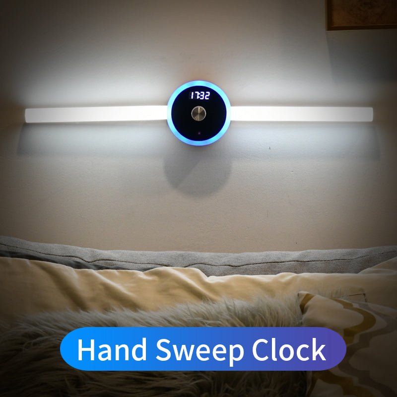 Smart Cabinet Light with Clock and Sensor Features - Lumina Light