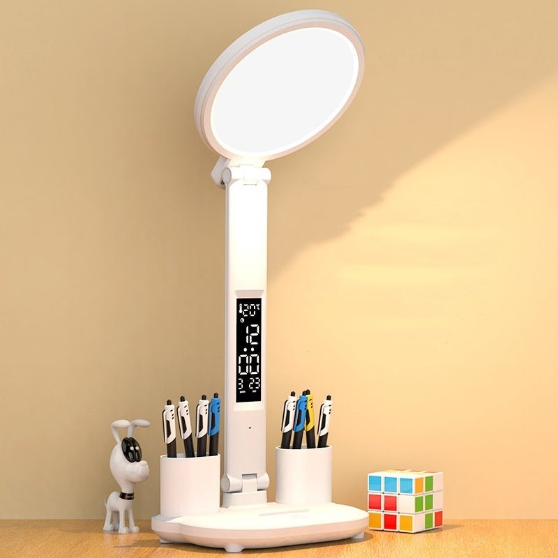 Versatile LED Clock Table Lamp for Every Space - Lumina Light