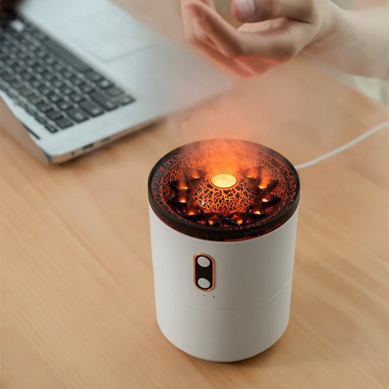 Volcanic Flame Aroma: USB Jellyfish Diffuser - Lumina Light