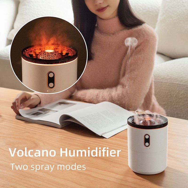 Volcanic Flame Aroma: USB Jellyfish Diffuser - Lumina Light